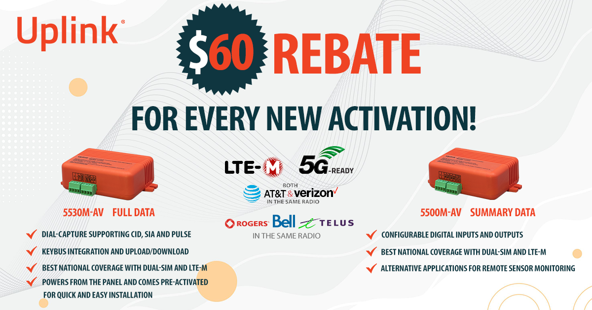 uplink 60% REBATE
